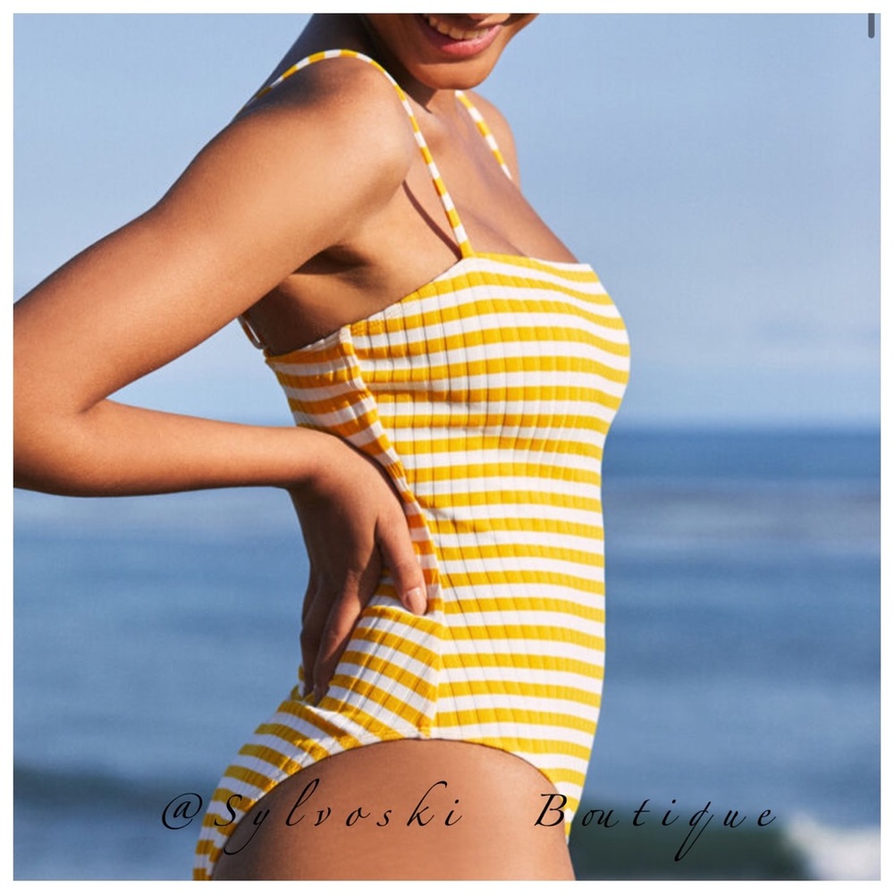 🔥 LA Hearts Ibiza Bardot One Piece Swimsuit. NWT - Picture 6 of 8